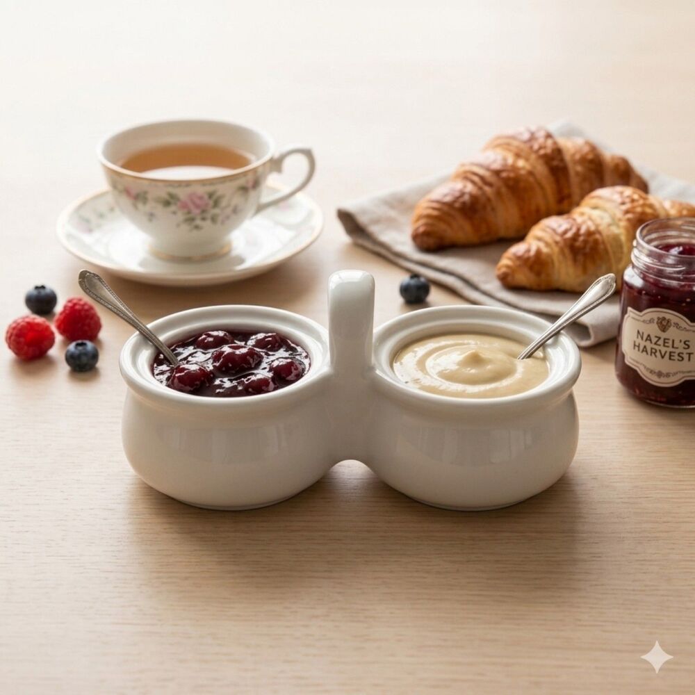Houston Harvest Duble Condiment Server